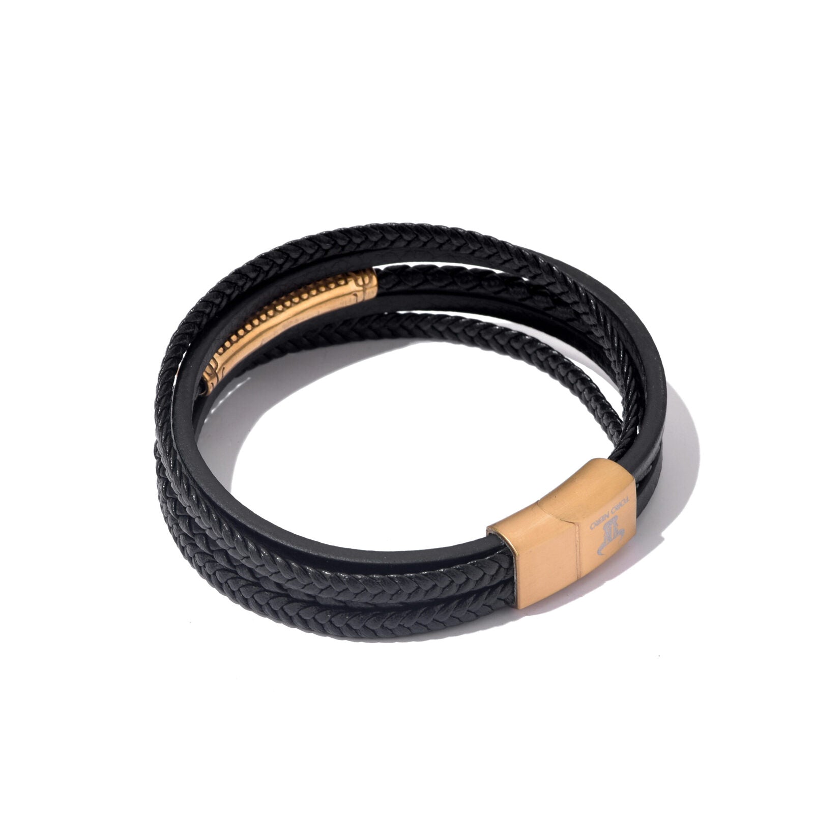 bratara-barbati-piele-naturala-negru-auriu-Liam5.jpg