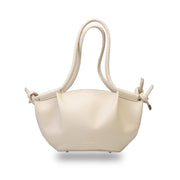 Geanta dama din piele naturala bej Laura