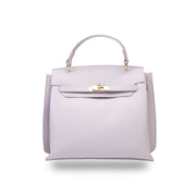Damenhandtasche aus echtem Leder lila Raluca