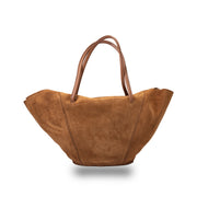 Damenhandtasche aus braunem Echtleder Diana