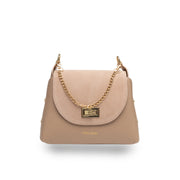 Damenhandtasche aus echtem Wildleder, zartrosa Raisa