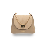 Damentasche aus naturwildleder, taupe Raisa